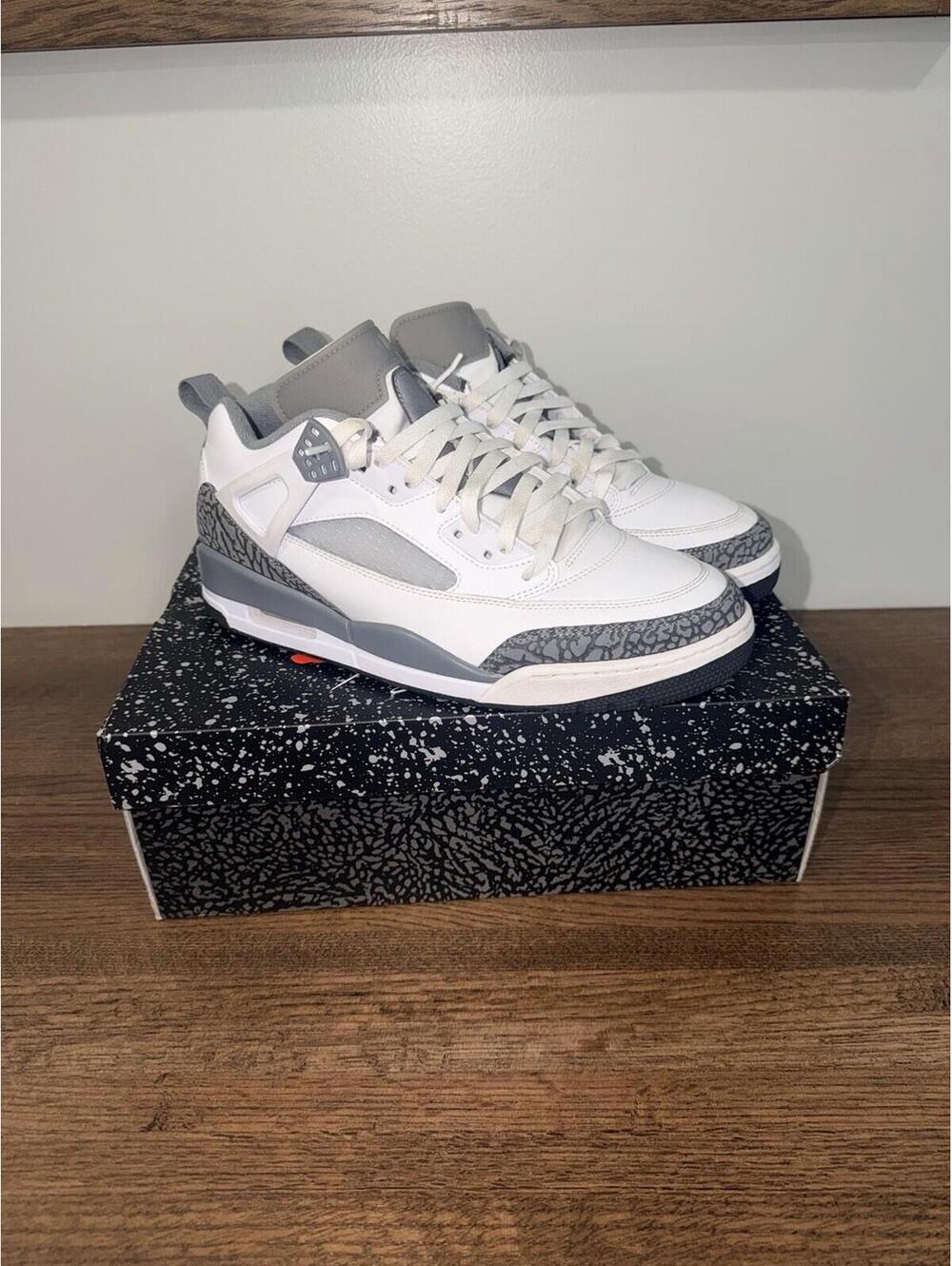 Nike Jordan Spizike Low White/Anthracite/Wolf Gray Size 10 Men's FQ1759-102